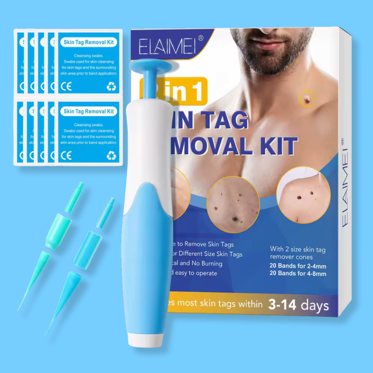DermaClear Kit™ – Fini les verrues cutanées