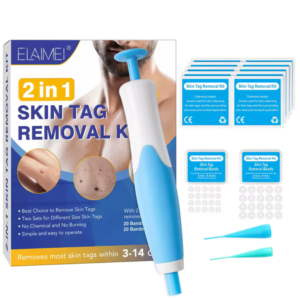 DermaClear Kit™ – Fini les verrues cutanées